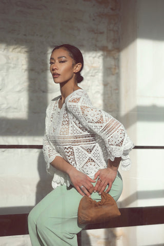 Crochet Pattern Cotton Top