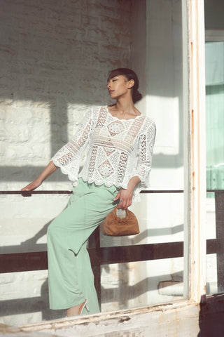 Crochet Pattern Cotton Top