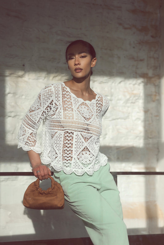 Crochet Pattern Cotton Top