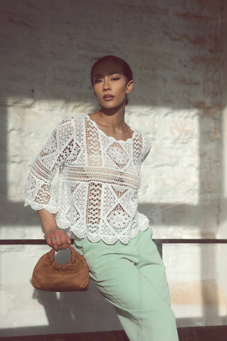 Crochet Pattern Cotton Top