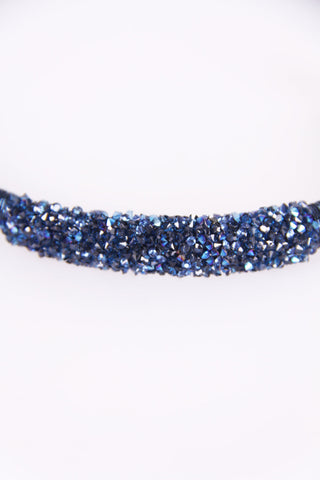 Chunky crystal Double Thread Bracelet
