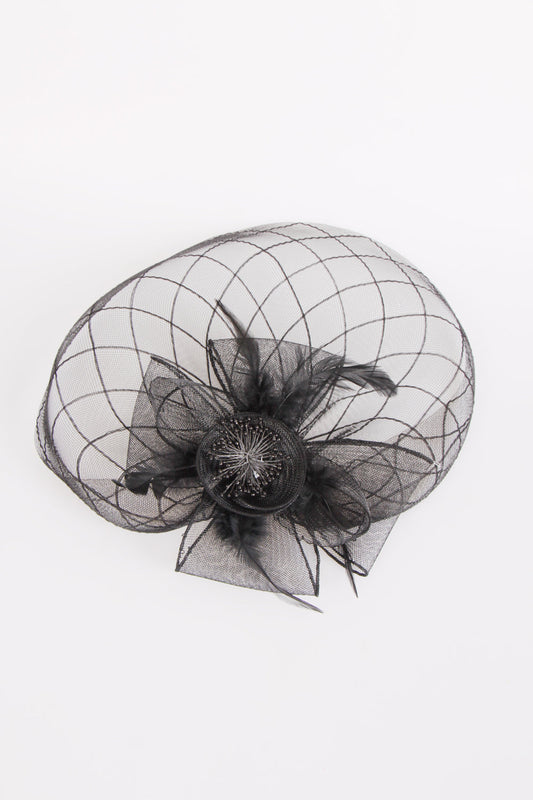 Flower Mesh Fascinator