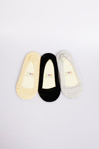 LACE Invisible FOOTSIE Socks