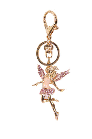 Fairy Diamante Keyring Bag Charm Keyring
