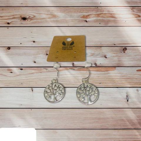 Tree of Life Drop Earrings