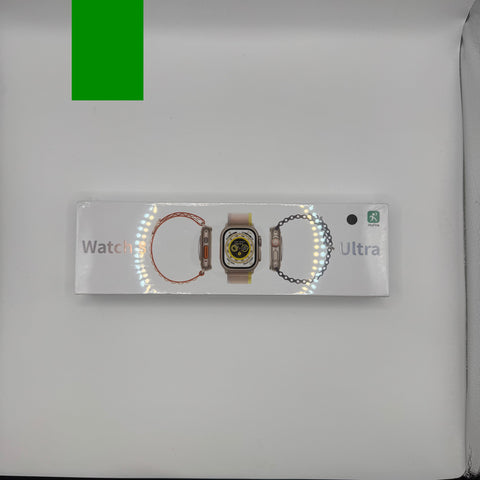 Watch 8 Ultra Black Smartwatch