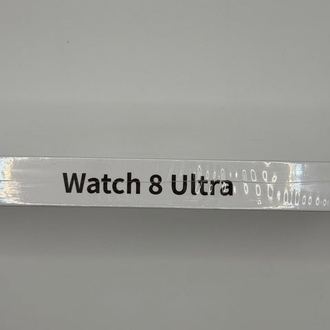 Watch 8 Ultra Black Smartwatch