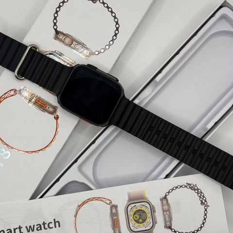 Watch 8 Ultra Black Smartwatch