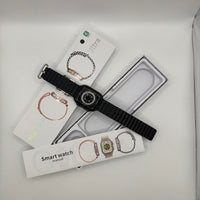 Watch 8 Ultra Black Smartwatch