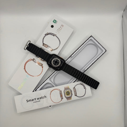Watch 8 Ultra Black Smartwatch
