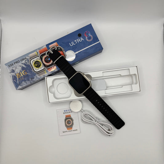 Black Band Ultra 8 Space Grey Smartwatch