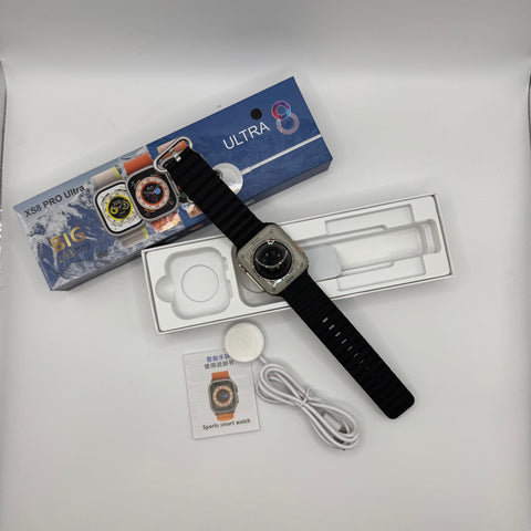 Black Band Ultra 8 Space Grey Smartwatch