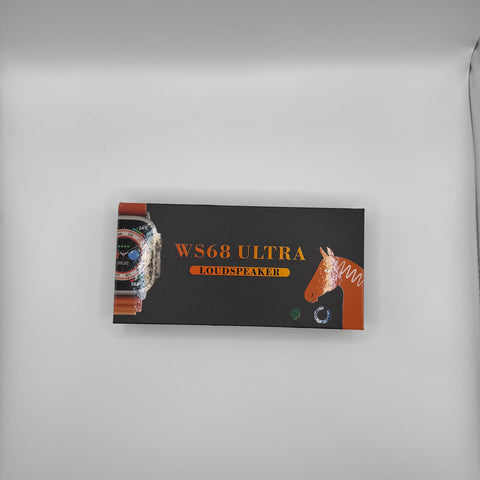 WS68 Ultra Orange Smartwatch