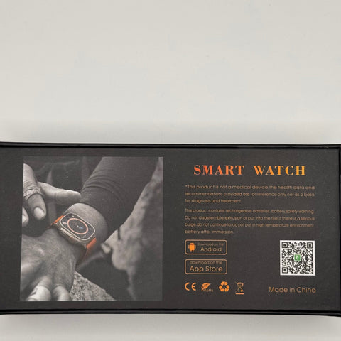 WS68 Ultra Orange Smartwatch