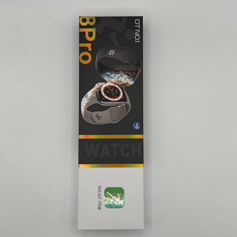 Watch 8 Pro Black Smartwatch