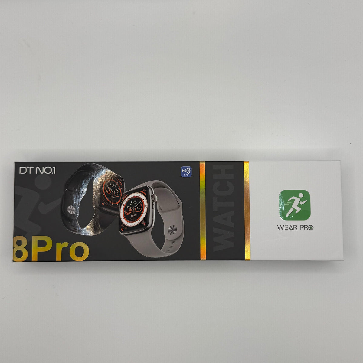 Watch 8 Pro Black Smartwatch