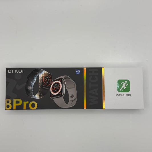 Watch 8 Pro Black Smartwatch