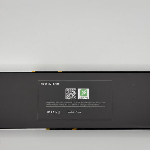 Watch 8 Pro Black Smartwatch