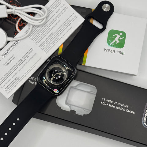 Watch 8 Pro Black Smartwatch