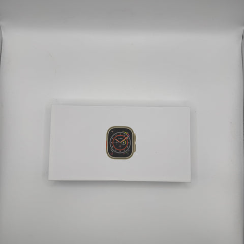 Orange Band Ultra Metallic Smartwatch