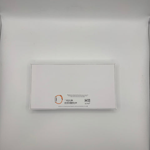 Orange Band Ultra Metallic Smartwatch