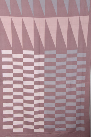 Mosaic Print Soft Cashmere Feel Scarf