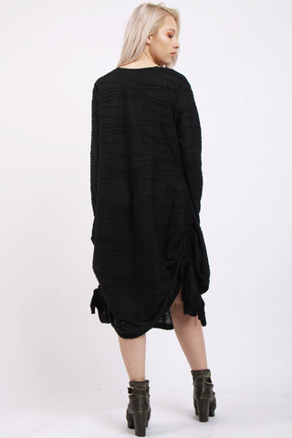 Oversized Pleated Style Classic Dress