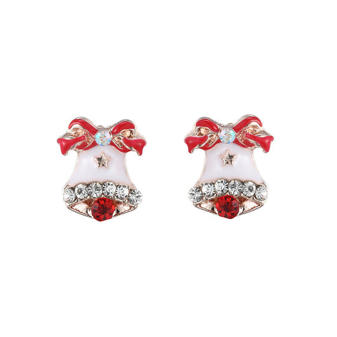 Christmas Bell Stud Earrings