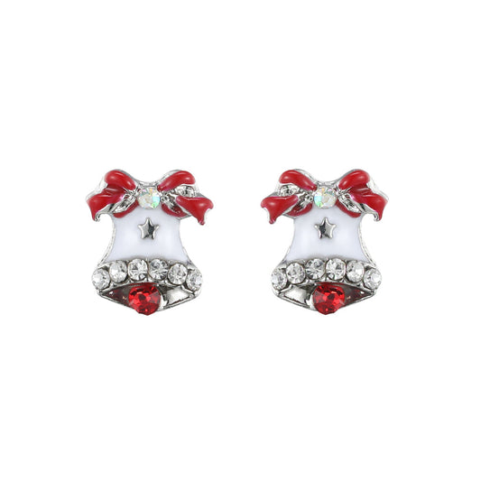 Christmas Bell Stud Earrings