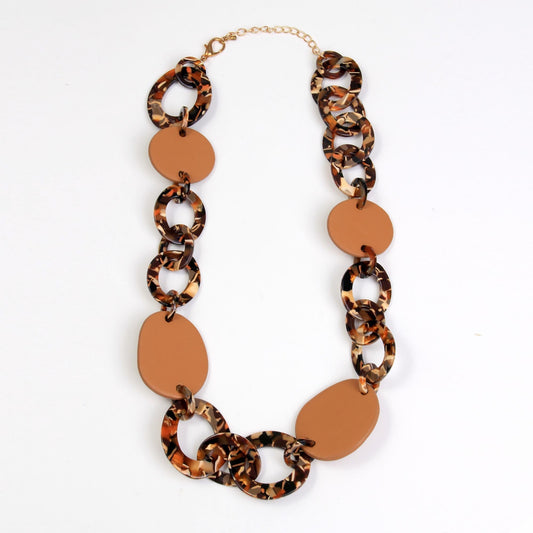 Short Circles Necklace