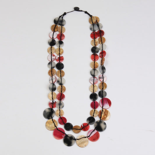 Tiny Circles Shape Necklace