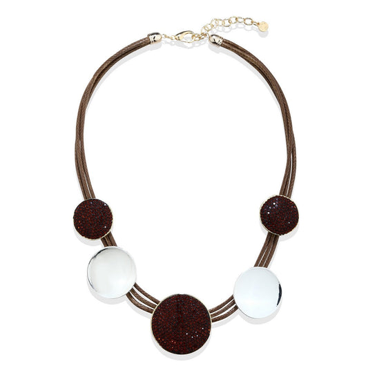 Coffee Blossom Statement Necklace