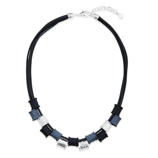 Rainbow Gem Petal Necklace