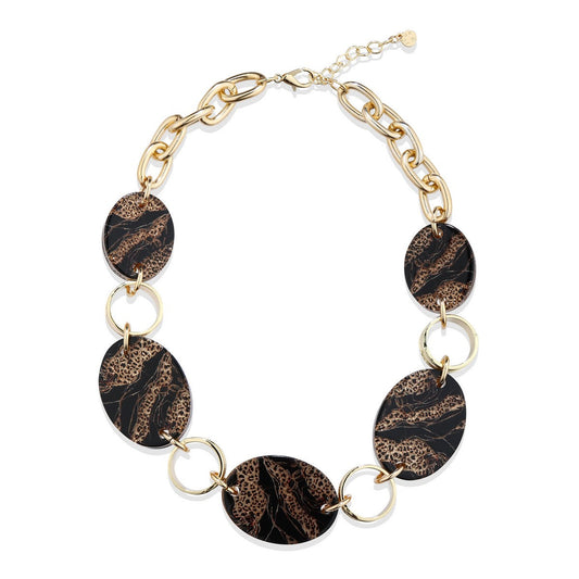 Golden Leaf Harmony Necklace