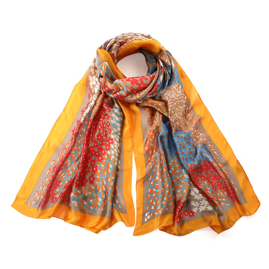 Multi-Color Silk Scarf