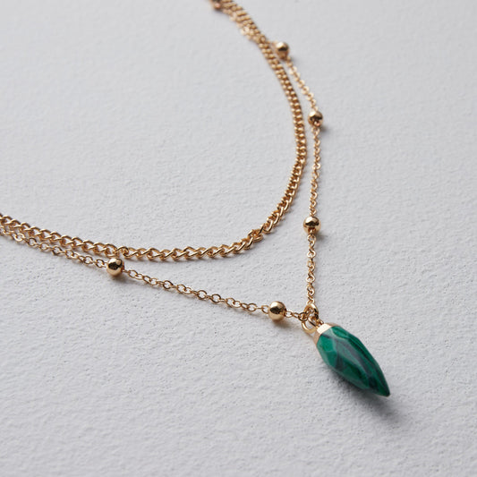 Golden Dainty Chain Necklace