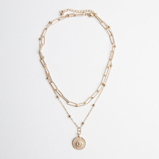 Golden Bold Chain Necklace