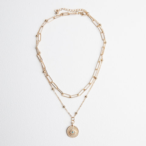 Golden Bold Chain Necklace
