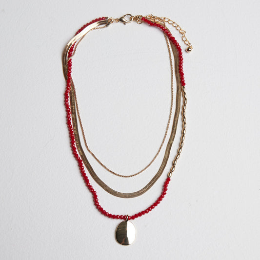 Golden Elegant Link Necklace