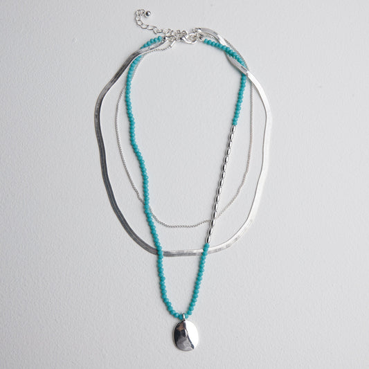 Silver Elegant Link Necklace