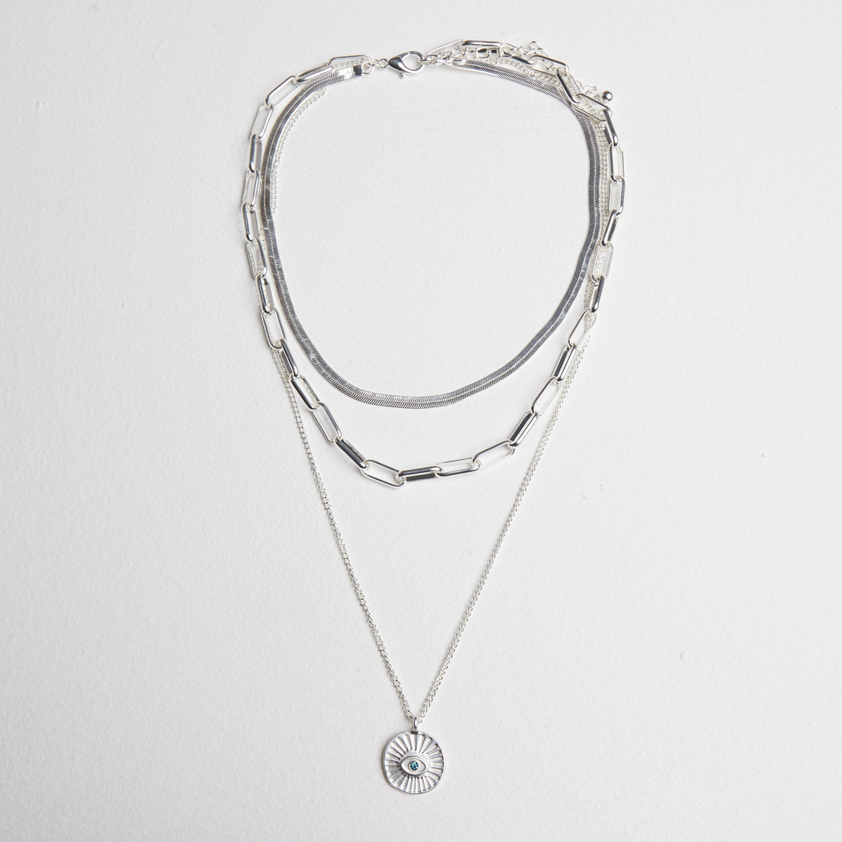 Silver Chunky Chain Necklace