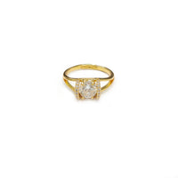 Big Square Stone Rings for Women