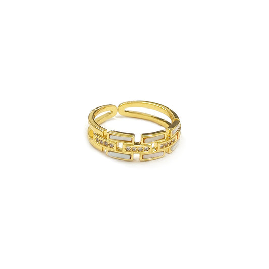 Adjustable Hollow Chain Ring
