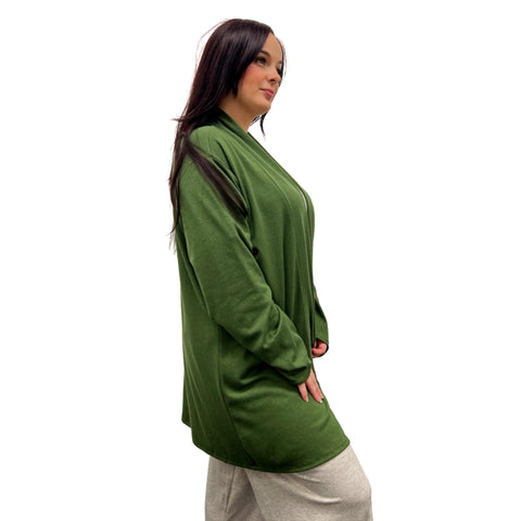 Open Front Cozy Knit Cardigan (Various Colors)