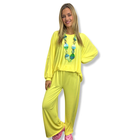 Spring Cocoon Top & Wide Leg Co-ord Set