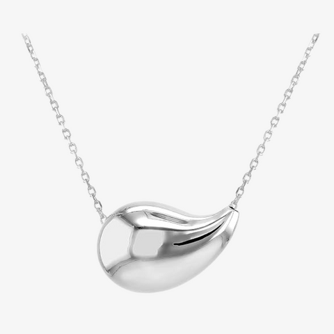 Pear Slider Pendant Adjustable Necklace