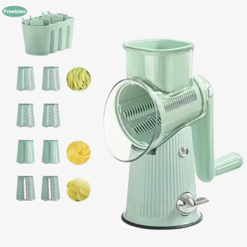 Multifunction Grater Slicer Cheese Potato Cabbage Manual Vegetable Chopper Tornado Vegetable Cutter
