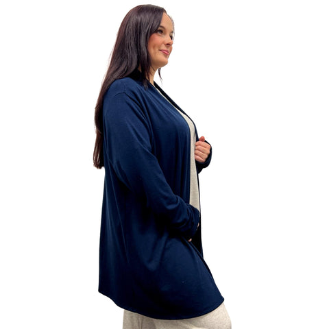 Open Front Cozy Knit Cardigan (Various Colors)