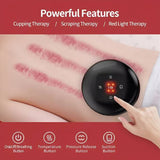 Smart Dynamic Cupping Therapy Set with Red Light