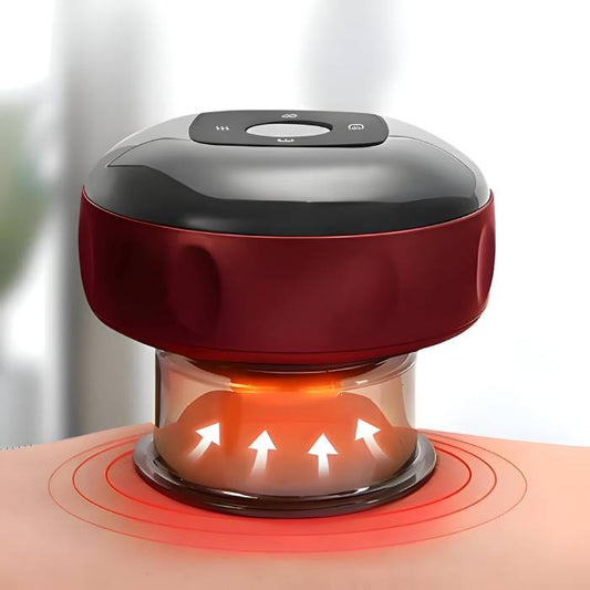 Smart Dynamic Cupping Therapy Set with Red Light